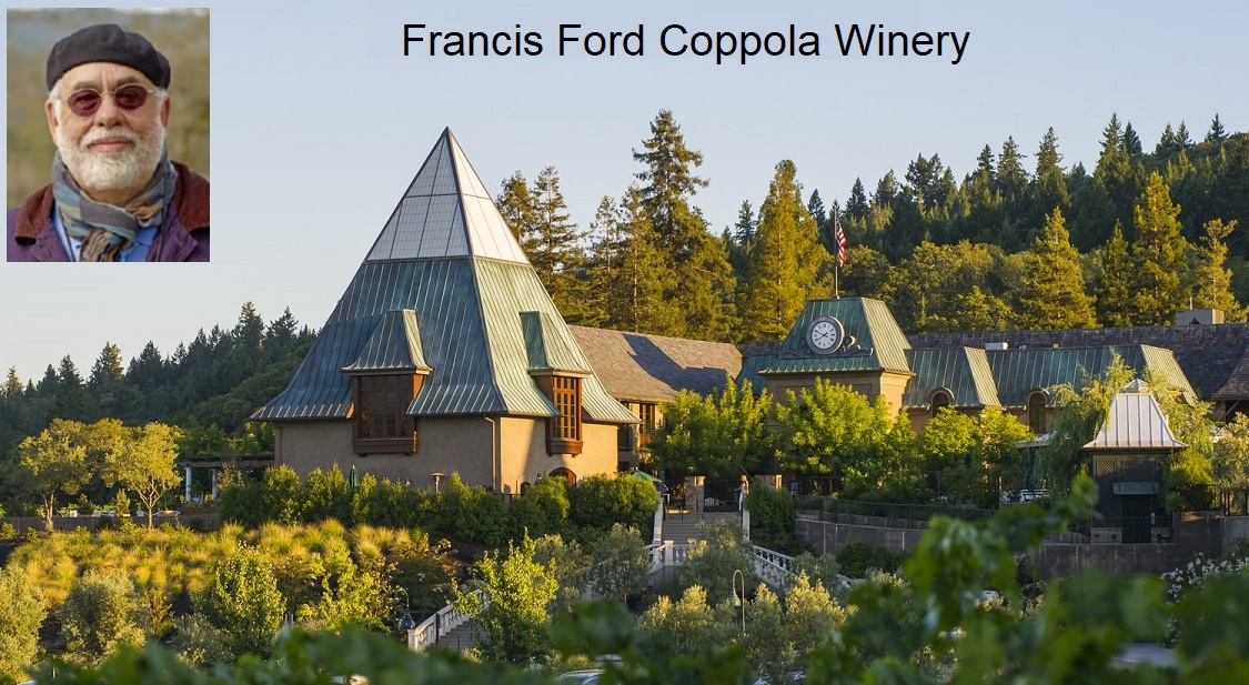 Francis Ford Coppola Winery - Anwesen und Porträt Coppola